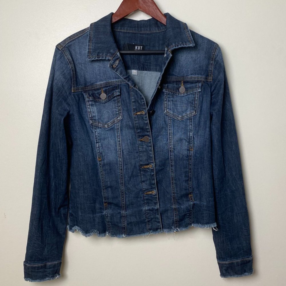 Kut from the Cloth jean jacket size L